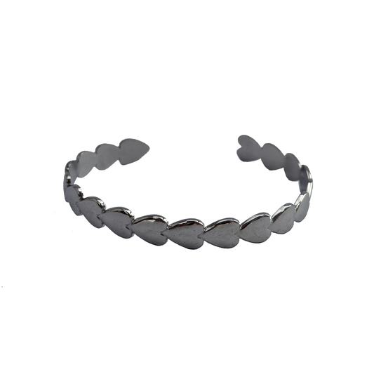 BRAZALETE MIA PLATEADO